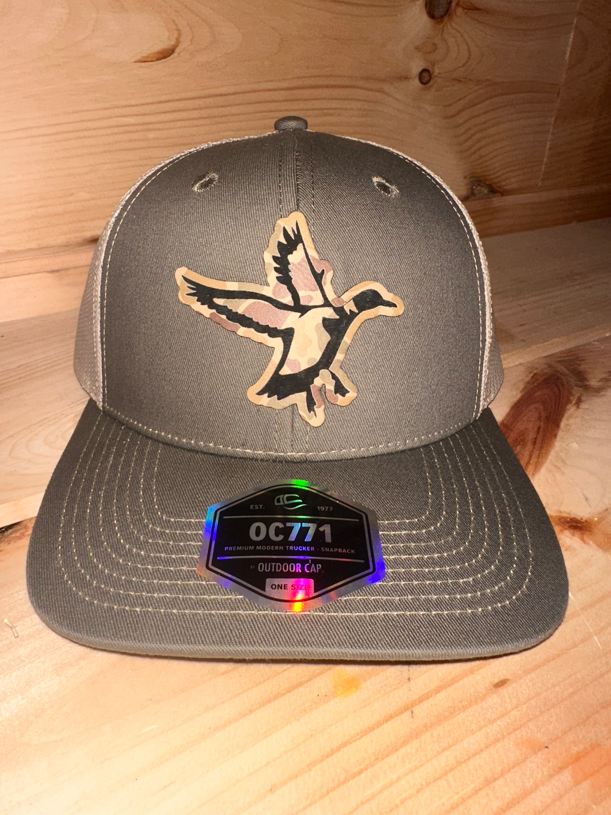 mallard hat grey image 0