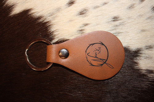 Leather Keychain | Nan's Nest